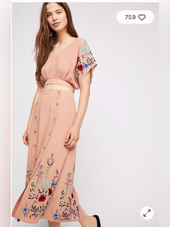 Free People Dresses & Skirts - Free People Sunny Stroll Skirt